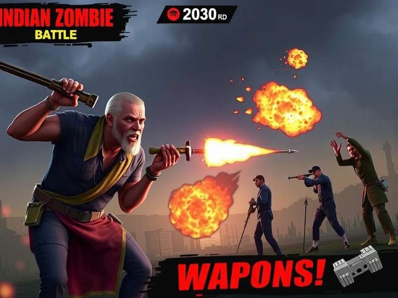 Indian Zombie Battle Game Screenshot